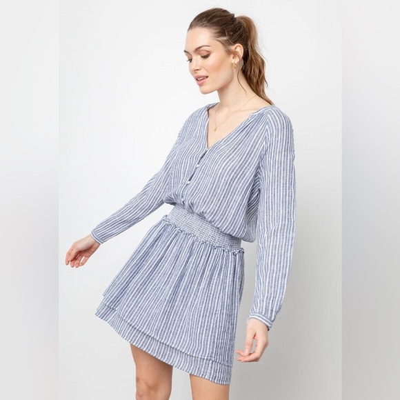Rails Jasmine Linen Dress in Tibet Stripe small - Picture 8 of 8